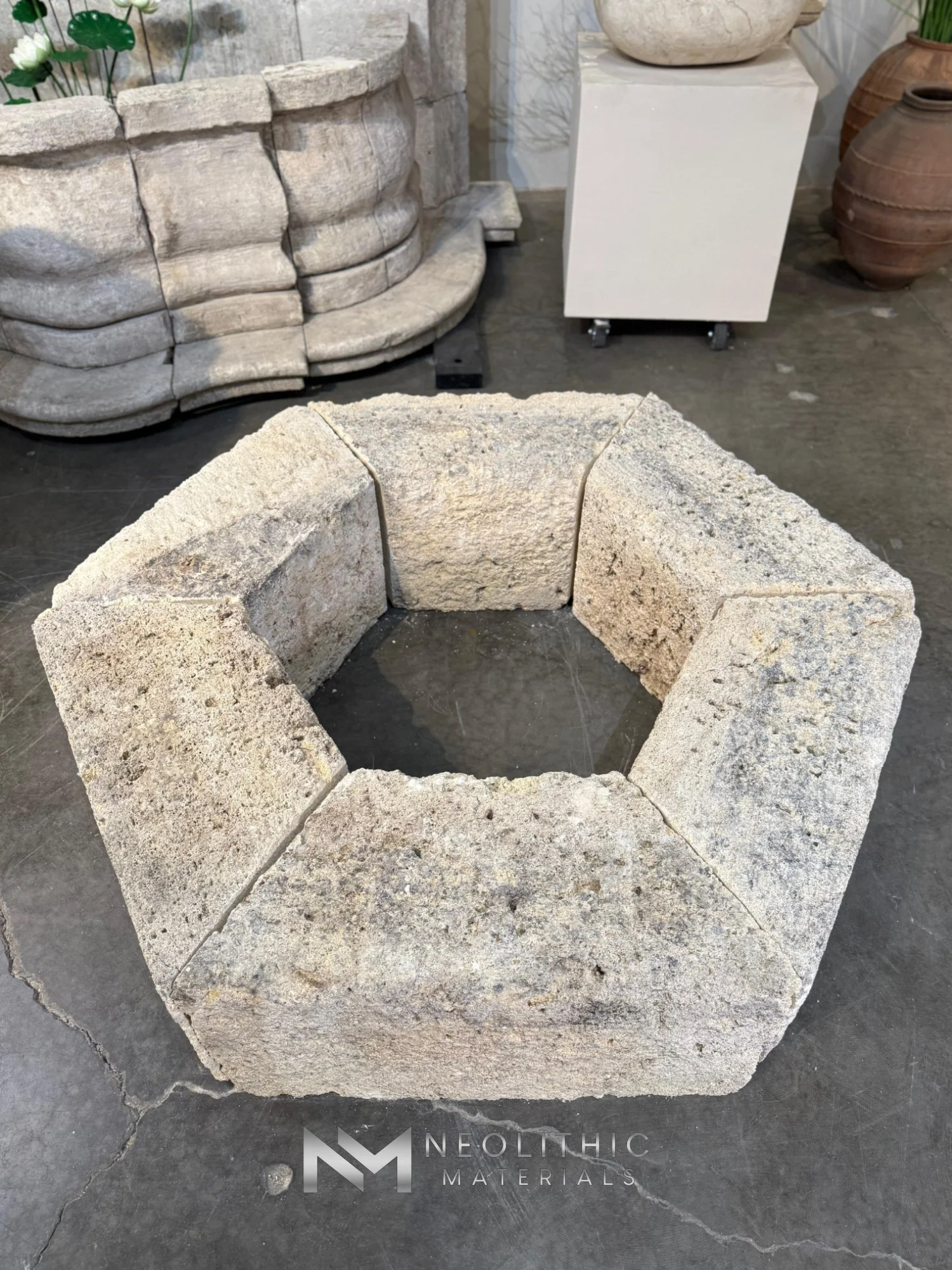 Antique French Limestone Block - Image 2